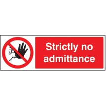 Strictly No Admittance