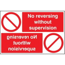 No Reversing without Supervision Reflection Sign