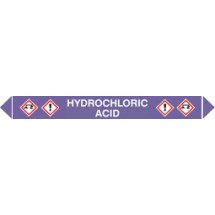Flow Marker (Pack of 5) Hydrochloric Acid