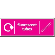 WRAP Recycling Sign - Fluorescent TuBes